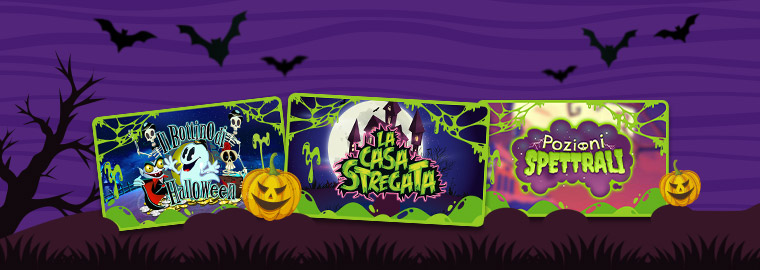 I giochi online a tema Halloween di Gratta e Vinci