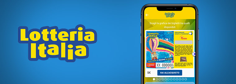 Come acquistare i biglietti Lotteria Italia tramite App My Lotteries