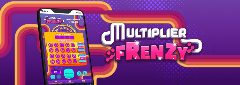 Multiplier Frenzy, il nuovo Gratta e Vinci online: le modalità di gioco
